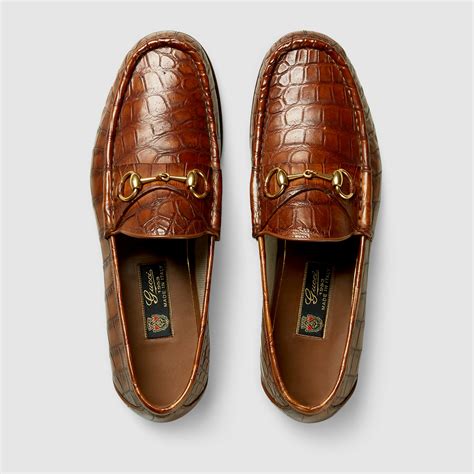 gucci loafer brown men